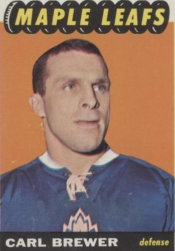 1965-66 Topps - Carl Brewer #78