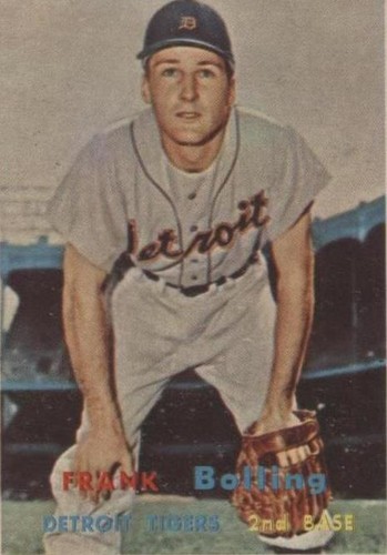 1957 Topps - Frank Bolling #325