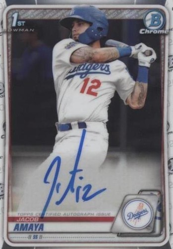 2020 Bowman - Jacob Amaya #CPA-JA