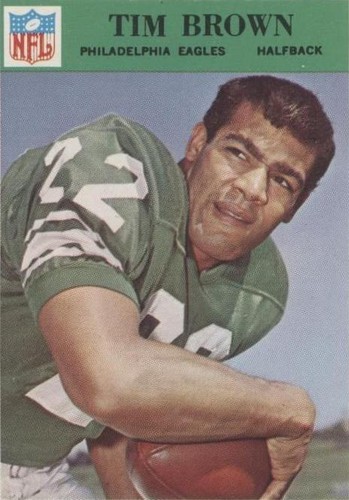 1966 Philadelphia Timmy Brown #135