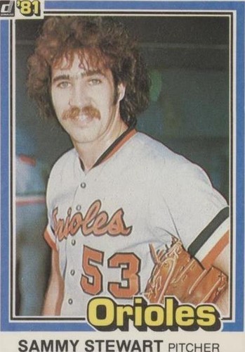 1981 Donruss - Sammy Stewart #474