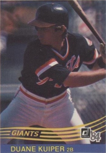 1984 Donruss - Duane Kuiper #553
