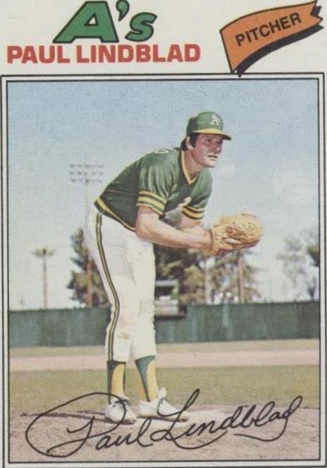 1977 Topps - Paul Lindblad #583