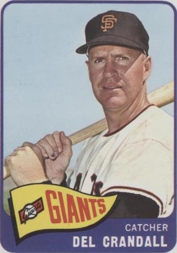 1965 O-Pee-Chee - Del Crandall #68