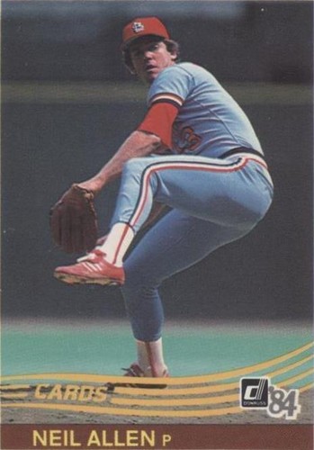 1984 Donruss - Neil Allen #109
