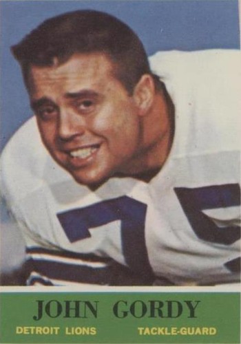 1964 Philadelphia John Gordy #60