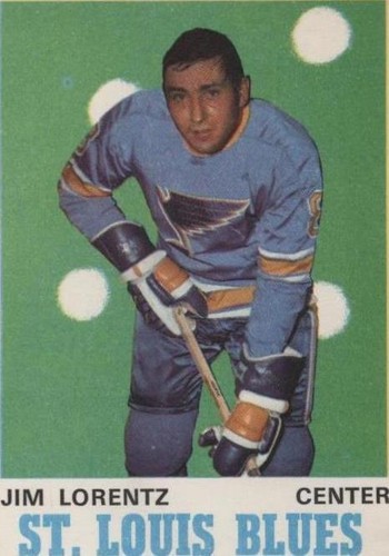 1970-71 O-Pee-Chee - Jim Lorentz #209