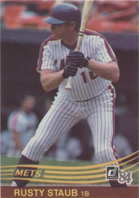 1984 Donruss - Rusty Staub #554