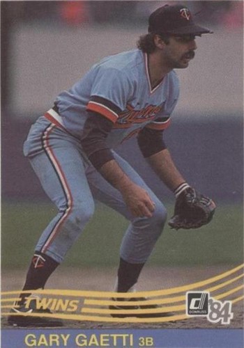 1984 Donruss - Gary Gaetti #314