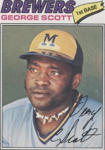 1977 Topps - George Scott #255