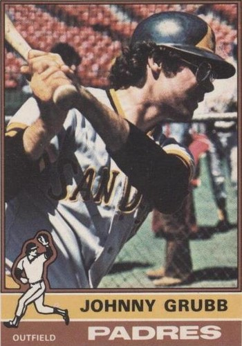 1976 O-Pee-Chee - Johnny Grubb #422