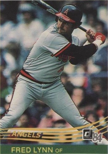 1984 Donruss - Fred Lynn #108