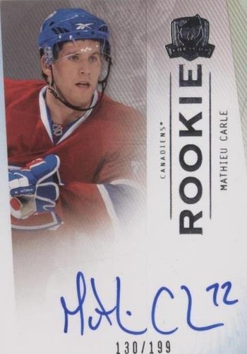 2009-10 Upper Deck The Cup - Mathieu Carle #101