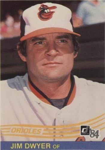 1984 Donruss - Jim Dwyer #454