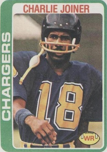 Charlie Joiner Trading Cards