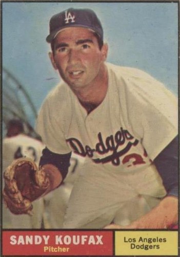 1961 Topps - Sandy Koufax #344