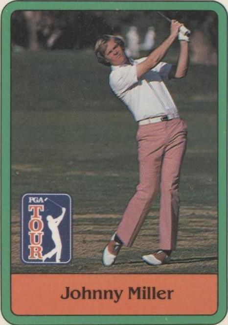 1981 Donruss Golf Stars - Johnny Miller #30
