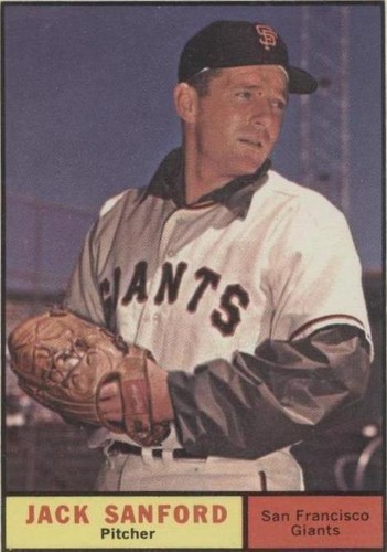 1961 Topps - Jack Sanford #258