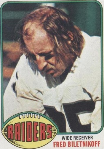 1976 Topps Fred Biletnikoff #25