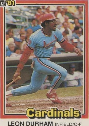 1981 Donruss - Leon Durham #427