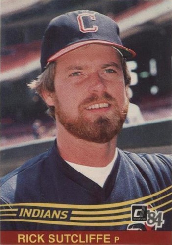 1984 Donruss - Rick Sutcliffe #338