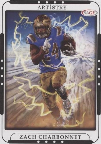 2023 SAGE Artistry Zach Charbonnet #127