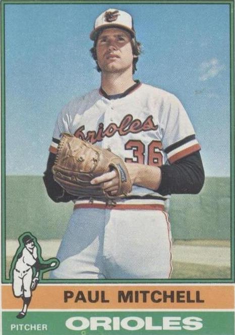 1976 Topps - Paul Mitchell #393