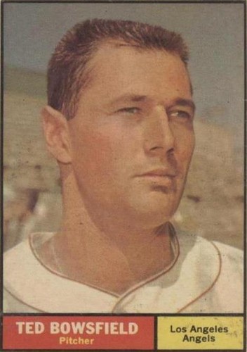 1961 Topps - Ted Bowsfield #216