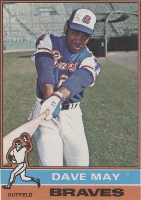 1976 Topps - Dave May #281