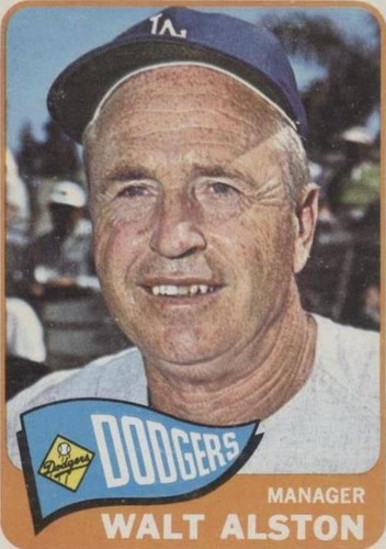 1965 Topps - Walter Alston #217