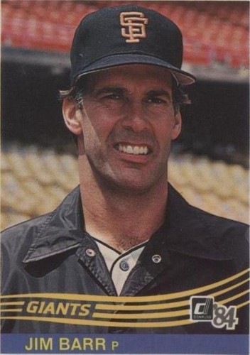 1984 Donruss - Jim Barr #79