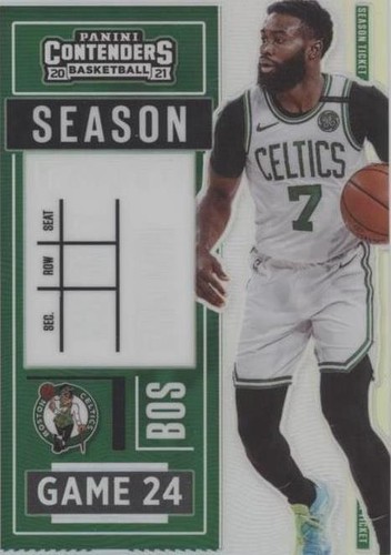2020-21 Panini Contenders - Jaylen Brown #84