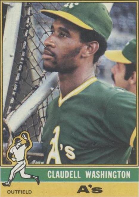 1976 Topps - Claudell Washington #189