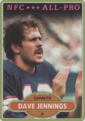 1980 Topps Dave Jennings #290