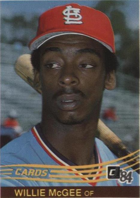 1984 Donruss - Willie McGee #353
