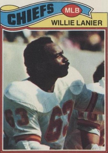 1977 Topps Willie Lanier #155