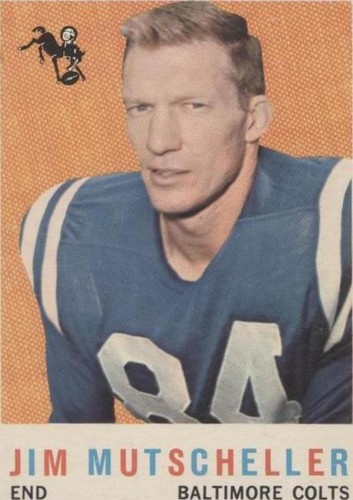 1959 Topps Jim Mutscheller #89