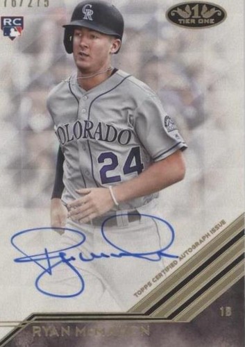 2018 Topps Tier One - Ryan McMahon #BA-RM