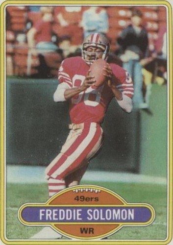 1980 Topps Freddie Solomon #337