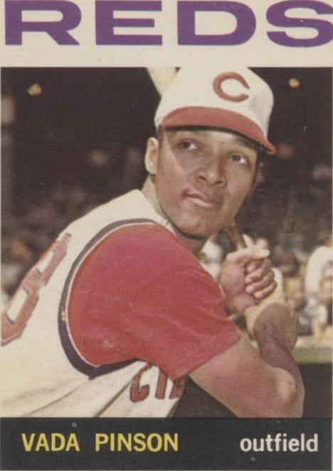 1964 Topps - Vada Pinson #80
