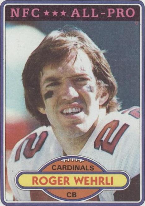 1980 Topps Roger Wehrli #75