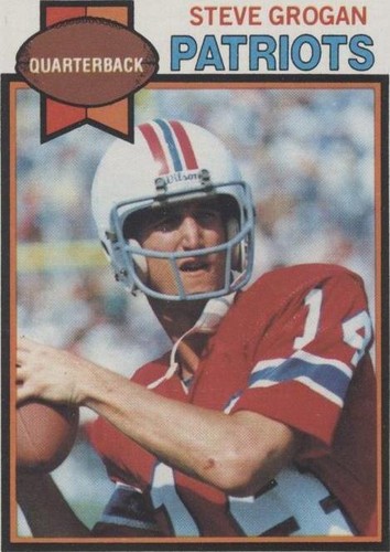 1979 Topps Steve Grogan #95