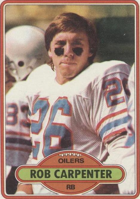 1980 Topps Rob Carpenter #378