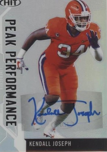 2019 Sage Hit Premier Draft Kendall Joseph #PK-KJ