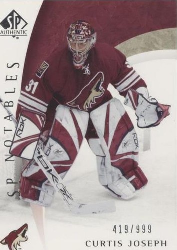 2005-06 SP Authentic - Curtis Joseph #125