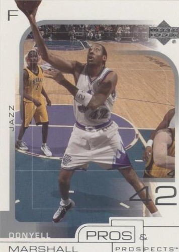 2001-02 Upper Deck Pros & Prospects - Donyell Marshall #84