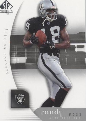 2005 SP Authentic Randy Moss #62