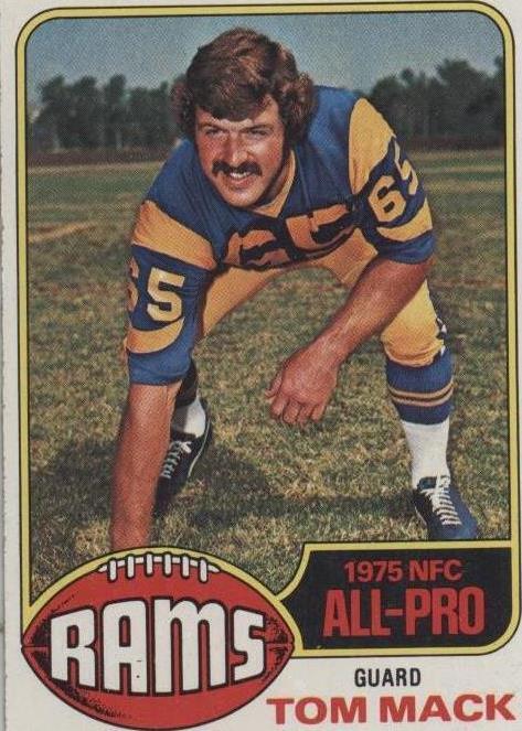 1976 Topps Tom Mack #110