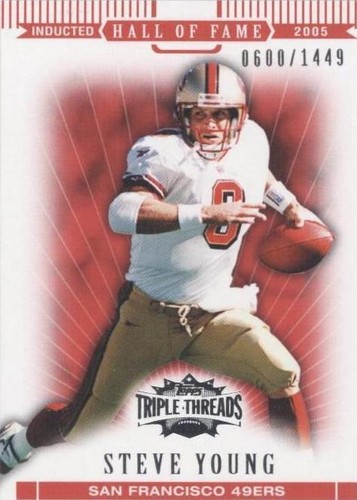 2007 Topps Triple Threads Steve Young #100