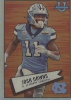 2022 Bowman University Chrome Josh Downs #52BF-28